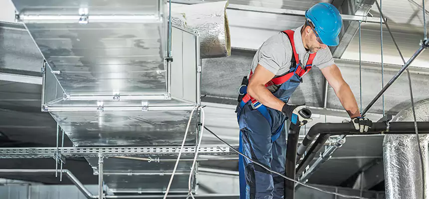 Precise Air Duct Vent Installation in Orange