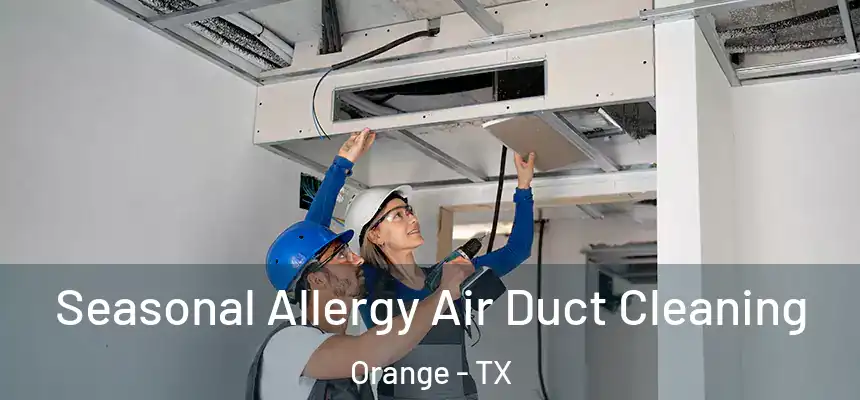  Seasonal Allergy Air Duct Cleaning Orange - TX